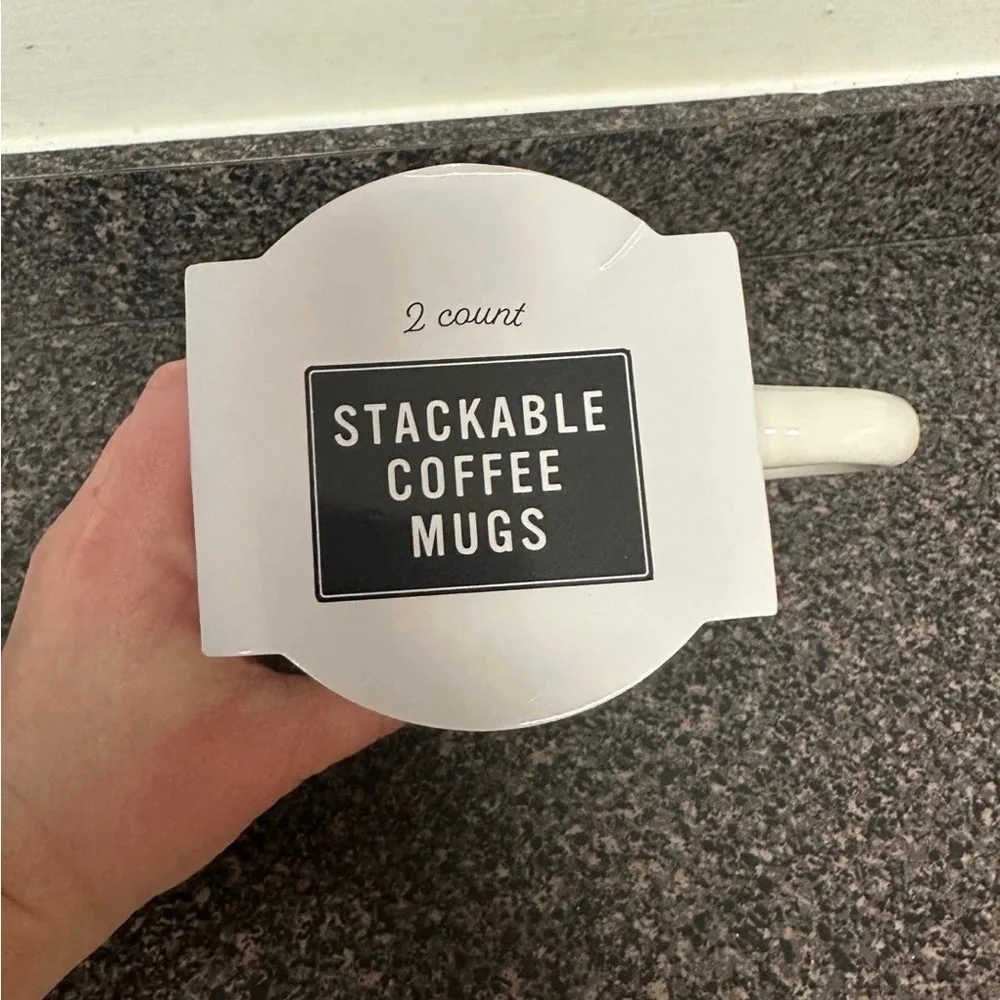 Stackable Coffee Mug Set